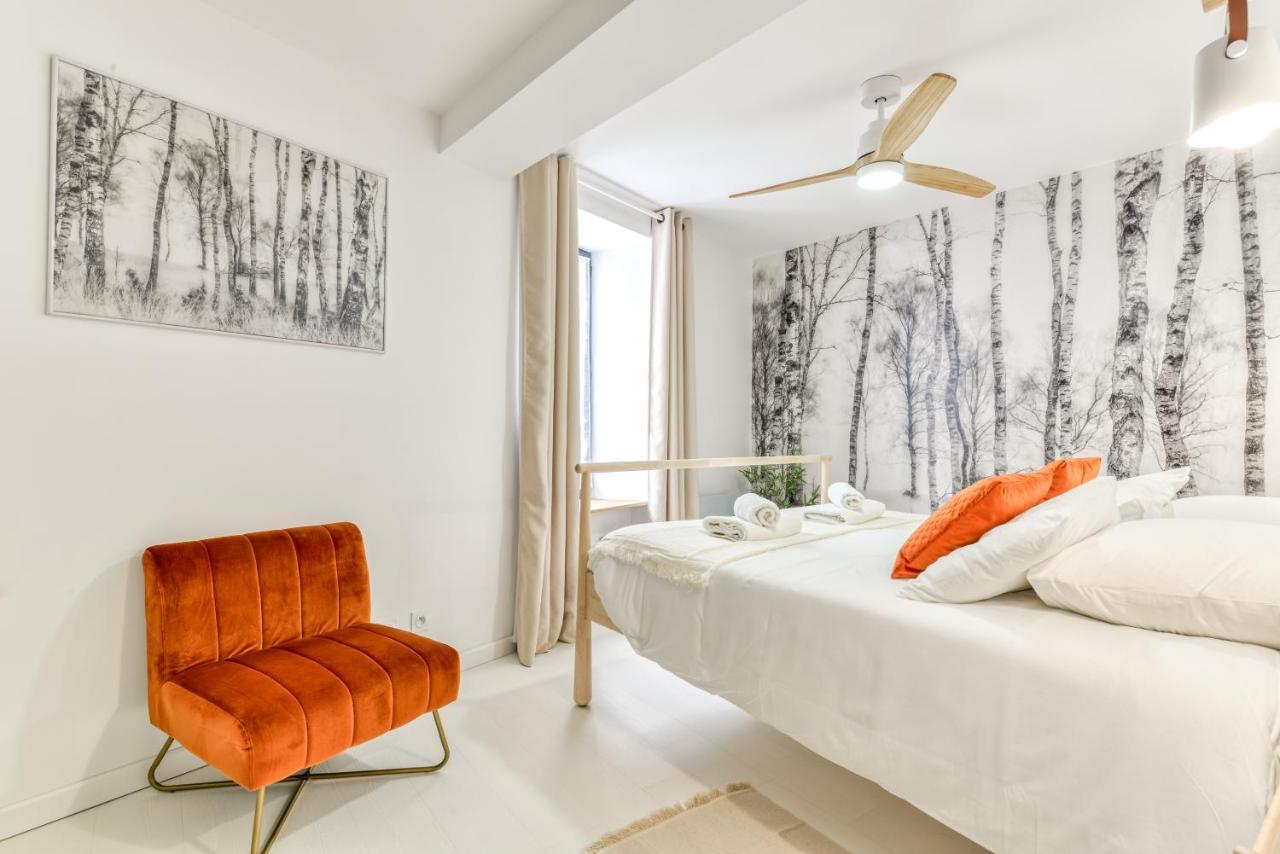 Les Gites De Laure - L'Or Blanc, Appartement Avec Vue Sur Le Chateau, Climatisation, Netflix, A 160 M De La Cite Medievale Carcassonne Exterior foto