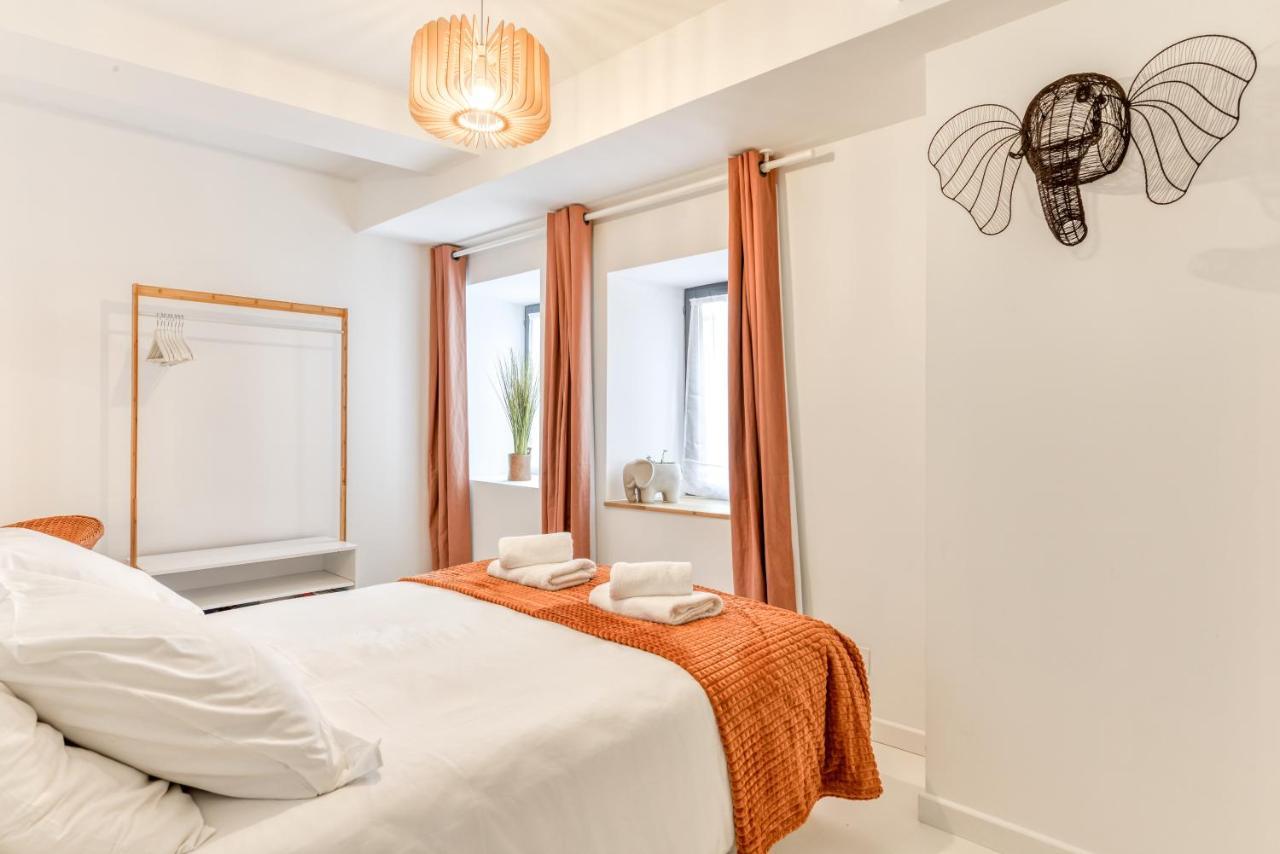 Les Gites De Laure - L'Or Blanc, Appartement Avec Vue Sur Le Chateau, Climatisation, Netflix, A 160 M De La Cite Medievale Carcassonne Exterior foto
